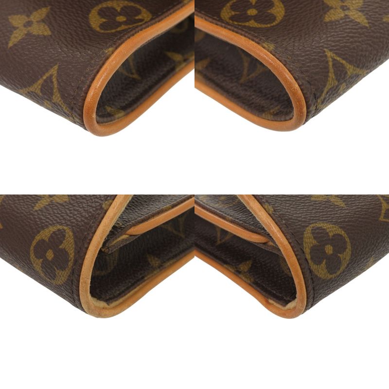 Louis Vuitton Pochette Twin PM Monogram M51854 Shoulder Bag LV 1068 Louis