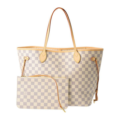 Louis Vuitton Tote Bag Neverfull MM Azure / Rose Beige