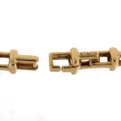 Tiffany & Co Tiffany & Co T Narrow Chain Bracelet 18K Pink Gold 750 Pink Gold