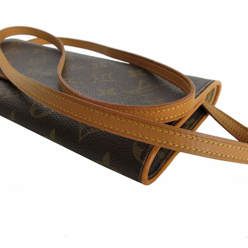 Louis Vuitton Crossbody Shoulder Bag Monogram Pochette Twin GM M51852