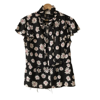 Balenciaga Sleeveless Cut & Sewn Size 38 M Women - 505930tya06 Black X White X