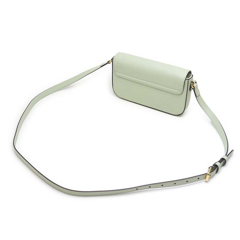 Gucci GG Super Mini Shoulder Bag 772794 Green Crossbody