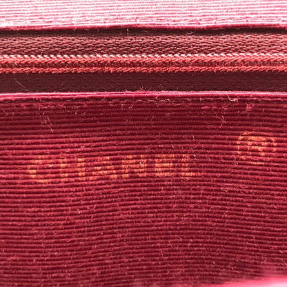 Chanel CC Logo Half Moon Velour Push Lock Chain Shoulder Bag Black