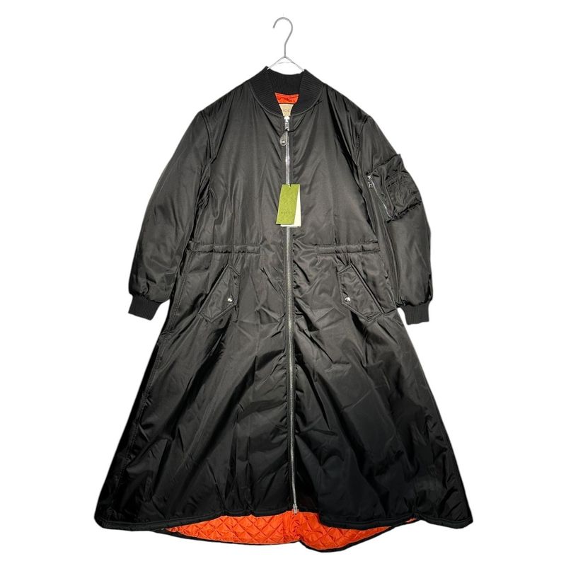 Gucci Cruise 2024 25 Collection Ma-1 Flared Padded Coat Flared Padded Long Coat