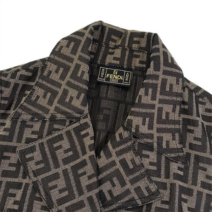 Fendi Zucca Pattern Size 40 Vest