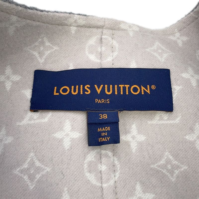 Louis Vuitton Coat Double Face Cape Sleeve 38