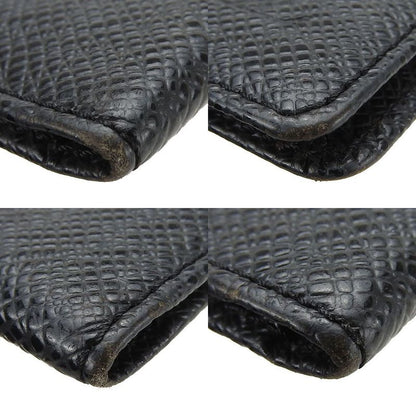 Louis Vuitton Card Case Pass Case Taiga Ardoise Leather Schoolbag Small Items