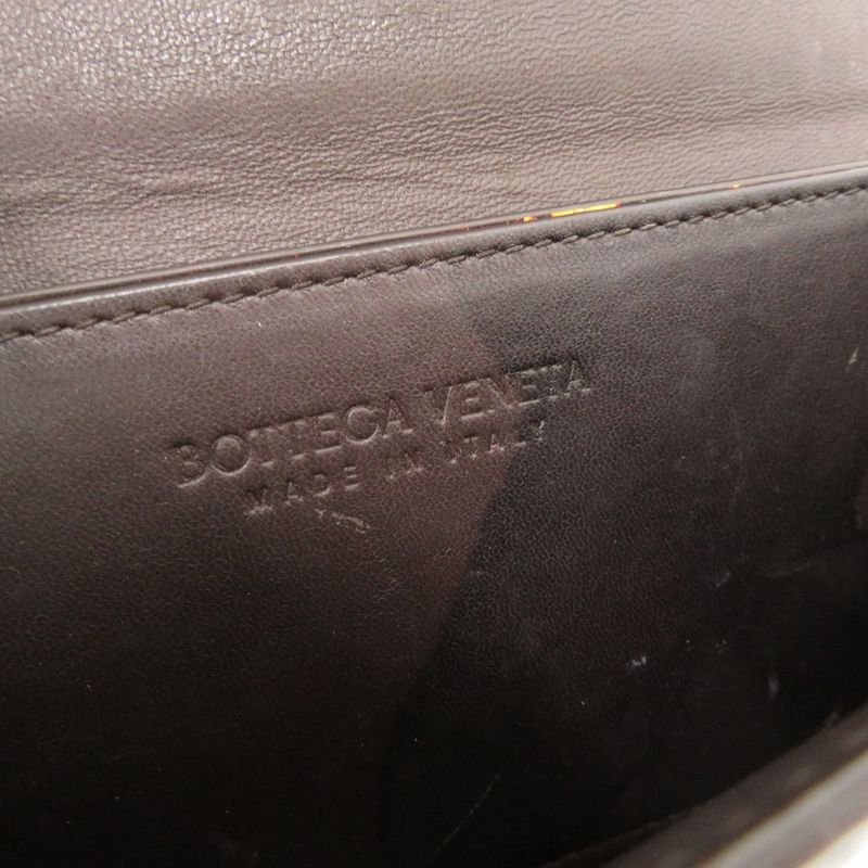 Bottega Veneta The Classic Leather Brown Shoulder Bag 1730 Bottega Veneta