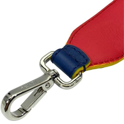 Fendi Strap You Long Shoulder Strap Accessories For Bags Flower Leather Studded