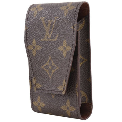 Louis Vuitton Etui Cigarette Case M63024 Monogram Canvas Brown Mi0916 Unisex