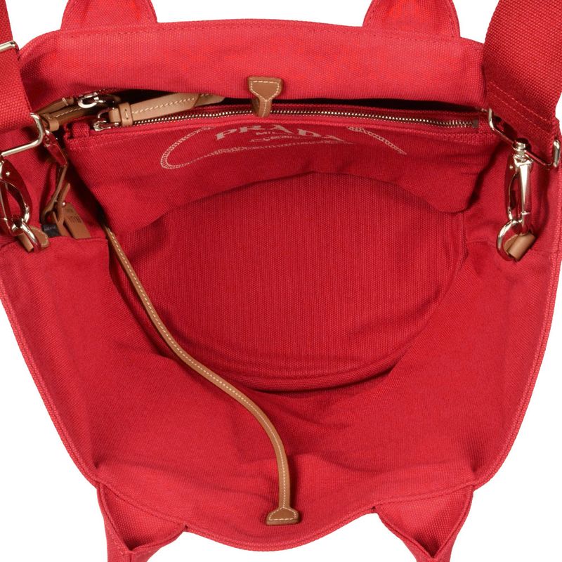Prada Canapa Tote Canvas 1bg186 Shoulder Bag