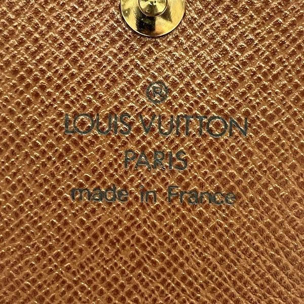 Louis Vuitton Monogram Porte Monebier Tresor M61730 Bifold Wallet Unisex