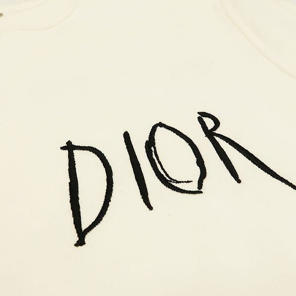 Christian Dior × Raymond Pettibon Sweatshirt XXS White Crew Neck Christian Dior