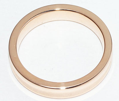 Tiffany & Co Ring 18K Pink Gold Diamond 2P 1837 Narrow Ring