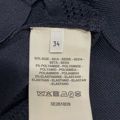 Hermes Long Sleeve Cut And Sewn Size 34 S Women - 3e2618d9 Black Crew Neck /