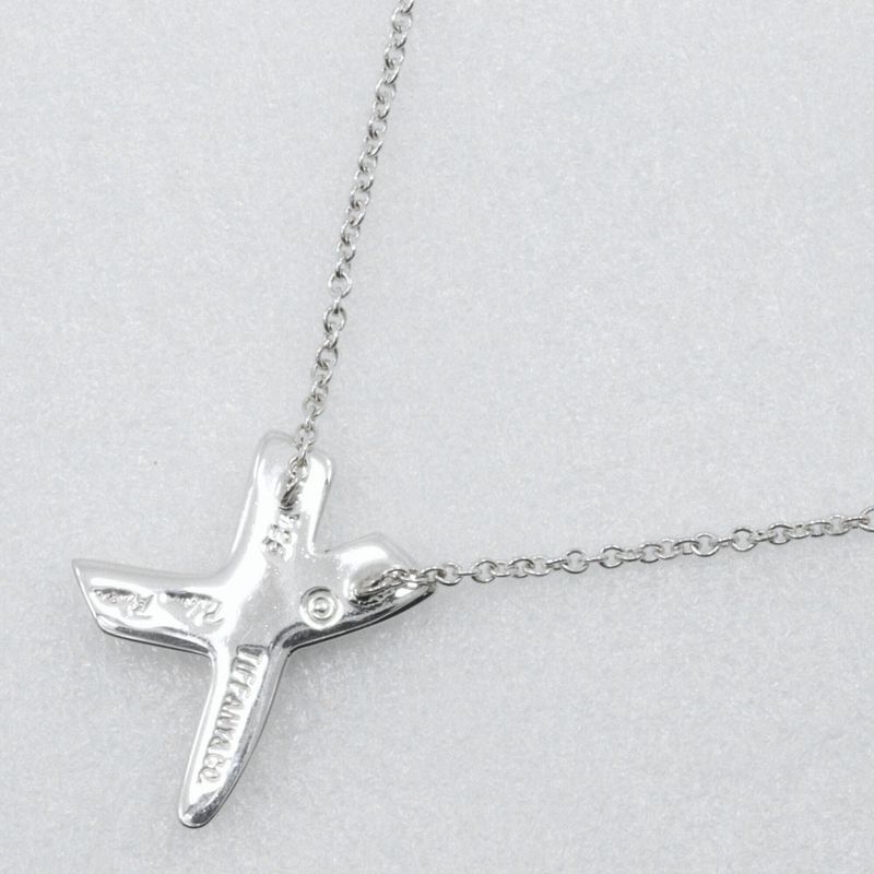 Tiffany & Co Kiss Paloma Picasso 925 Silver Ladies 2.4g Necklace