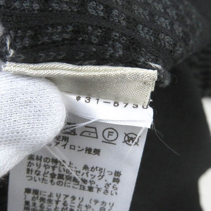 Hermes 2023 Cotton Striped Short Sleeve Knit Cut And Sewn Black XXL Made In