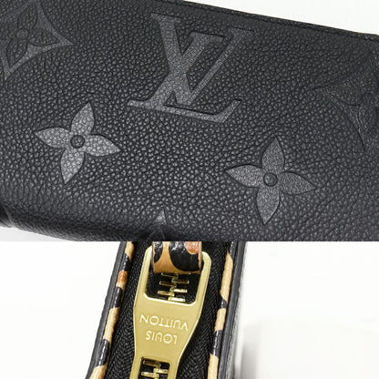 Louis Vuitton Round Zipper Long Wallet With Change Pocket Monogram Empreinte