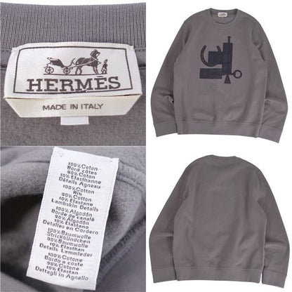 Hermes Sweatshirt Lamb Leather Long Sleeve