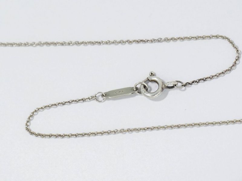 Authentic Tiffany & Co Tiffany & Co Geometric Heart 925 Necklace Pendant Silver