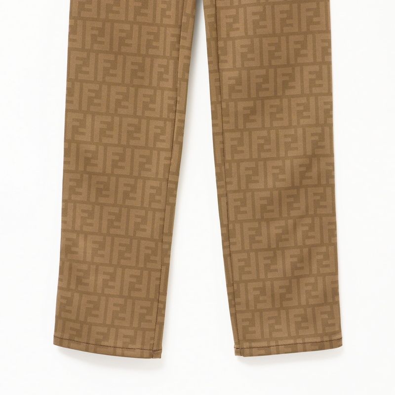 Fendi Vintage Pants Size I41 D35 Inch27 Zucca Stretch Pants Skinny Pants Made