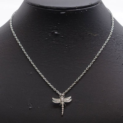 Tiffany & Co Pt950 Dragonfly Diamond Necklace Platinum Jewelry - Women's