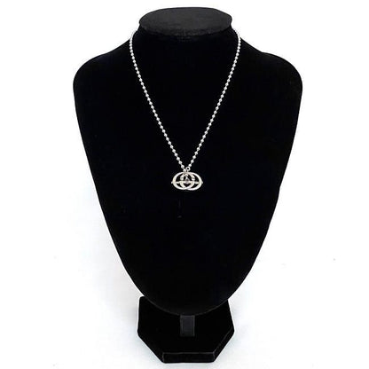 Gucci Ball Chain Necklace in Silver with Star Ring