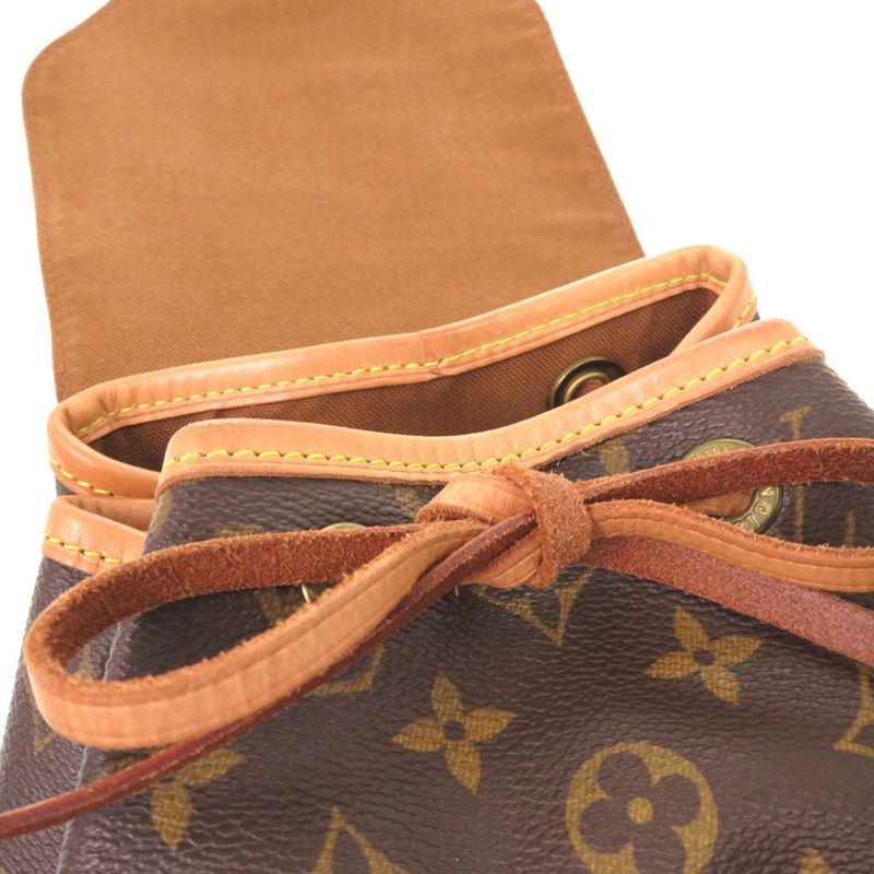 Louis Vuitton Montsourismm Monogram M51136 Backpack Sac Bag LV 0246 Louis