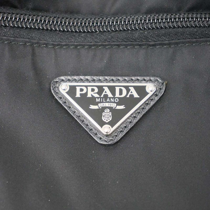 Prada V407s Nylon Briefcase - Black
