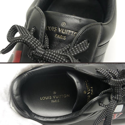 Louis Vuitton Luxembourg Line Sneakers 5.5 Leather Black