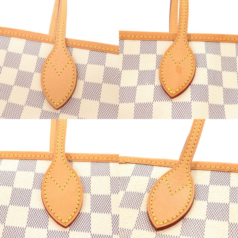Louis Vuitton New Shape Neverfull MM Damier Azure Rose Ballerine N41605 Tote
