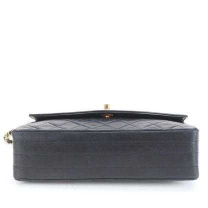 Chanel With Serial Seal Matelasse Lambskin Leather 2WAY Shoulder Bag Crossbody