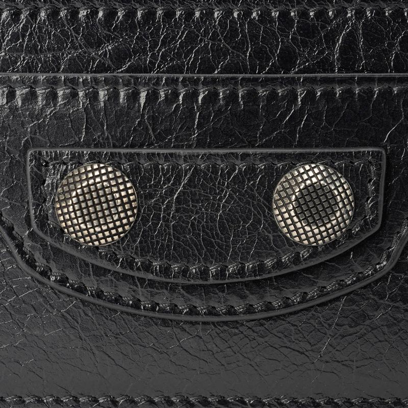 Balenciaga Card Case Le Cagole Black