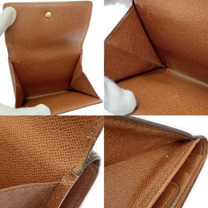 Louis Vuitton M61654 Monogram PVC Portefeuille Elise Brown 403868 Bifold