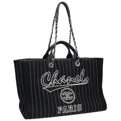 Chanel Deauville Coco Embroidered 2-way Tote Bag For Men