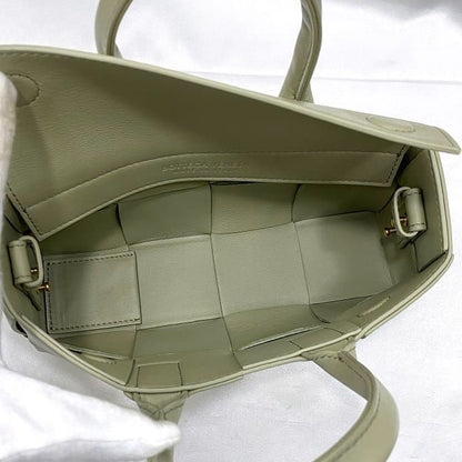 Bottega Veneta 2 way Bag Mini East West Light Green