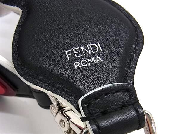 Fendi Strap You Leather Shoulder Strap For Bags Shoulder Women's Red Fe4038