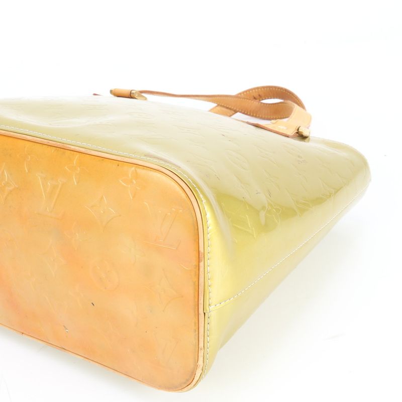 Louis Vuitton Monogram Vernis Houston M91053 Leather Tote Bag Shoulder Hand