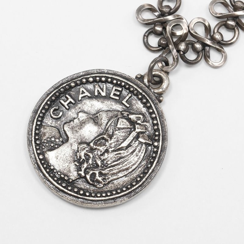 Chanel Mademoiselle Coin Metal 03P Ladies 25.1g Bracelet