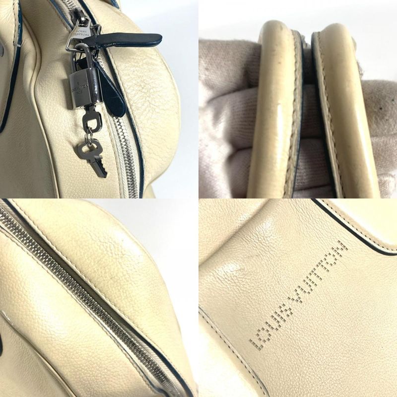 Louis Vuitton Business Bag Cuir Siwa M95779 Leather Ecru White