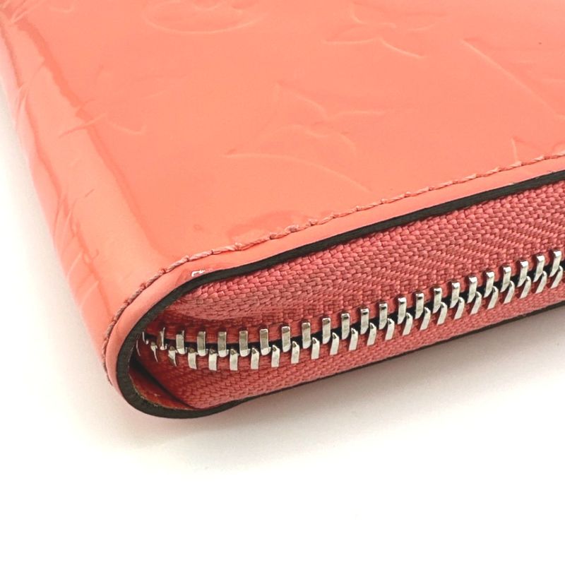 Louis Vuitton M93202 Vernis Round Zipper Zippy Wallet Long Wallet Louis Vuitton