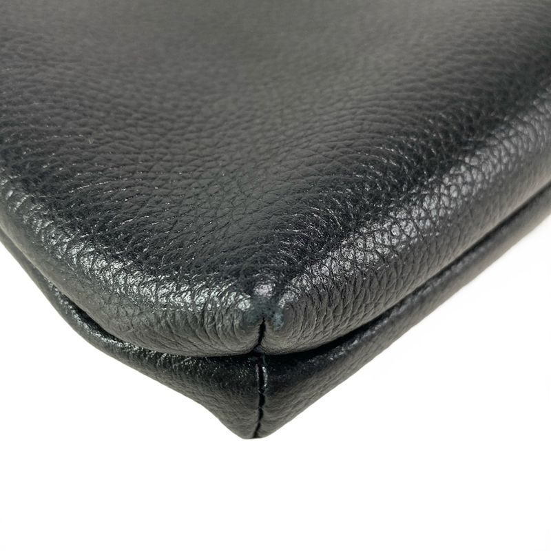 Balenciaga Shoulder Bag - 673169 Black Detachable Strap Leather