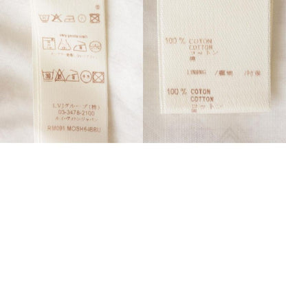 Louis Vuitton Monogram L/S Shirt Blouse Top White XS