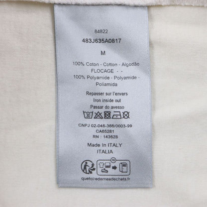  DIOR Homme 24SS 483j635a0817 Bobby Cotton Nylon Logo Damaged Relaxed Fit Crew