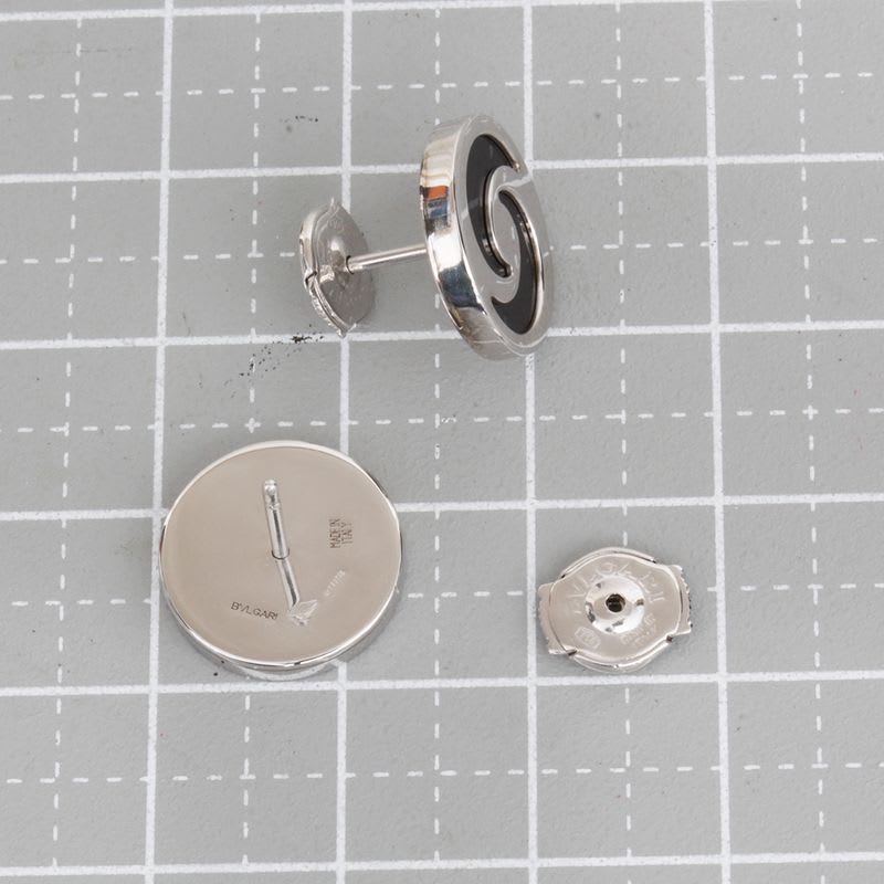 Bvlgari Allegra Optical Earrings 18K White Gold E1405