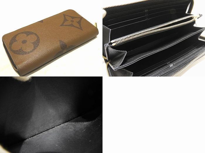 Louis Vuitton Zippy Wallet Long Wallet M69353 Monogram Giant Reverse Unisex