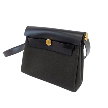 Hermes Herbag Her Bag Mini Toile Ash Vash Hunter - K Carved Around
