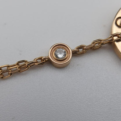 Cartier Love Circle Diamond Gold Au750 B6036700 Pz0161