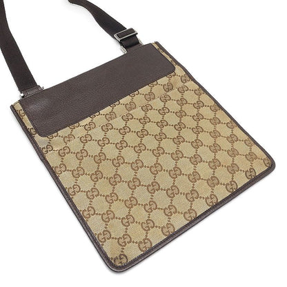 Gucci Shoulder Bag 27639 GG Canvas Beige Depth None