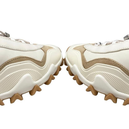 Louis Vuitton Sneakers LV Rush Line 1acxl0 36 Size Calf Leather Cles Beige